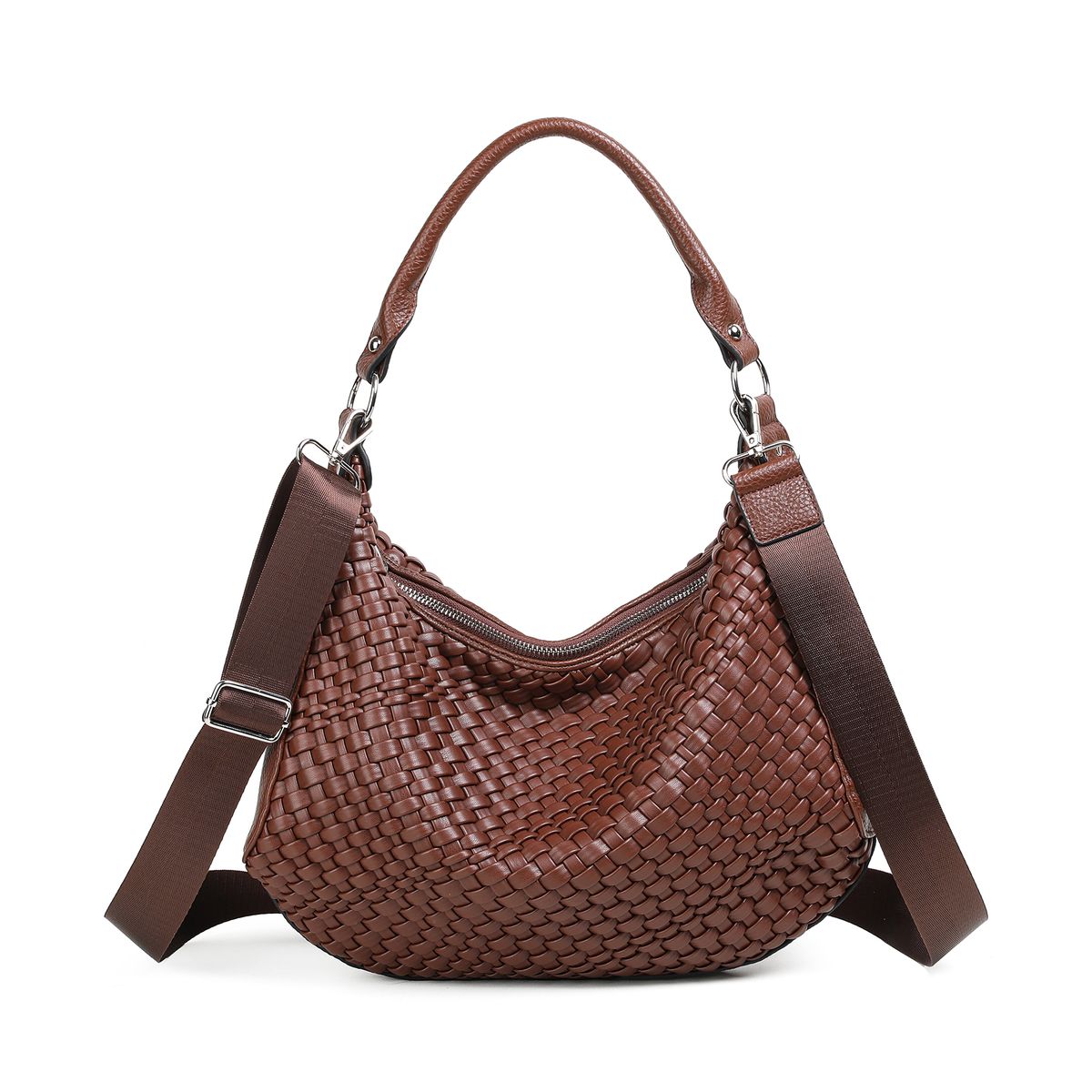 FIGARO flettet crossbag - brun