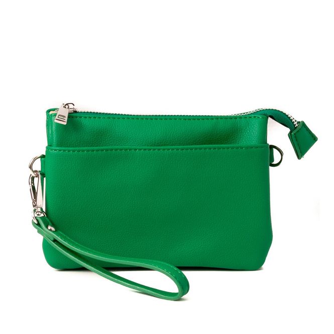 Huvudbild Anna clutch - gräs grönt