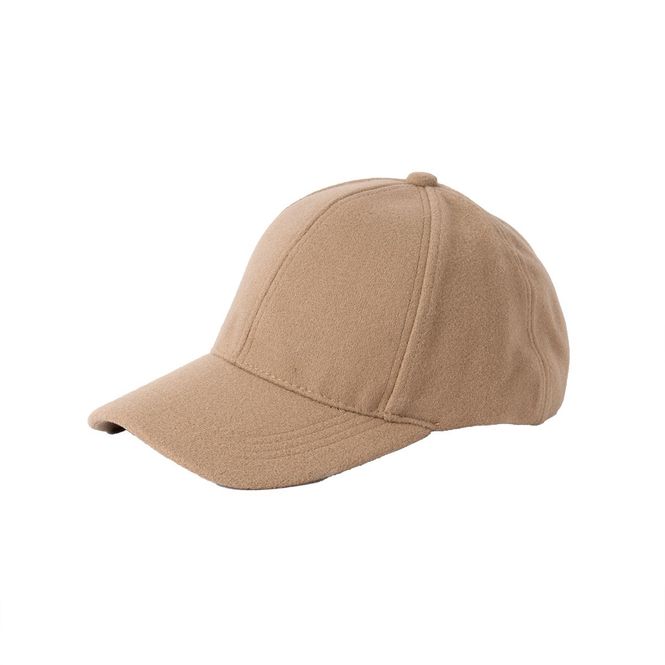 Hovedbilde Caps i ullmix - beige