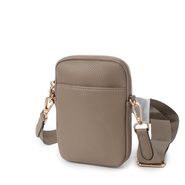 Hovedbilde EDITH mobilbag - mørk beige