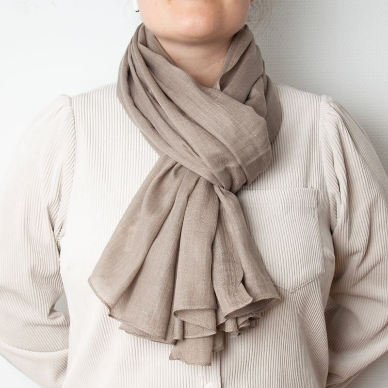 Scarf i modal - beige