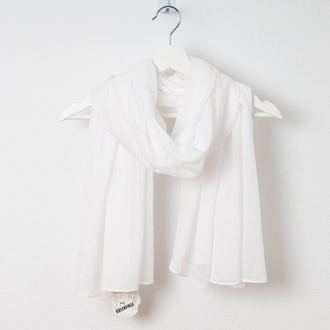 Huvudbild Scarf i modal - vit