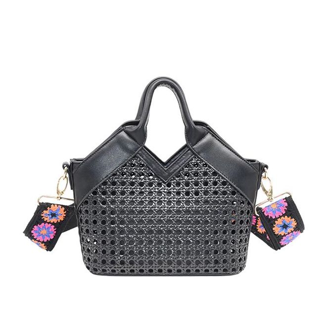 Hovedbilde Izra liten shopper - svart - lett og elegant ...