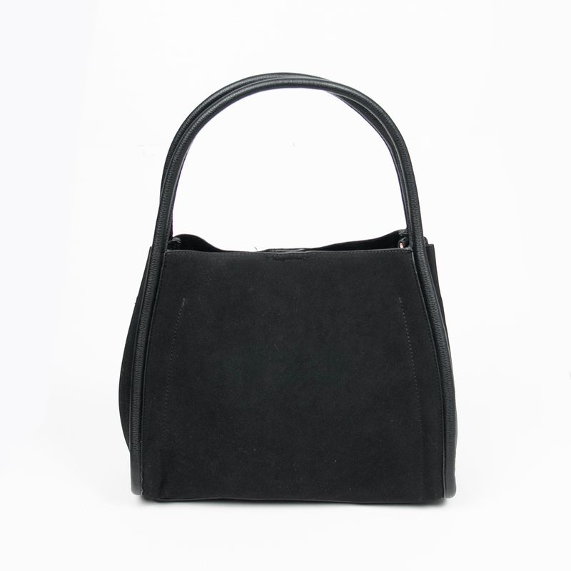 Helle shopper väska i imitationsskinn - elegant shopper med axelrem
