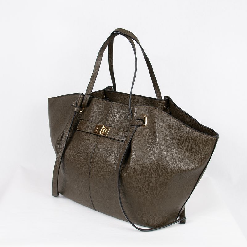 JOSEFINE stor shopper - olivengrønn