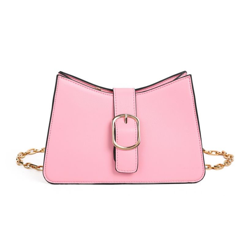 BOSTON clutch med spenne - lys rosa