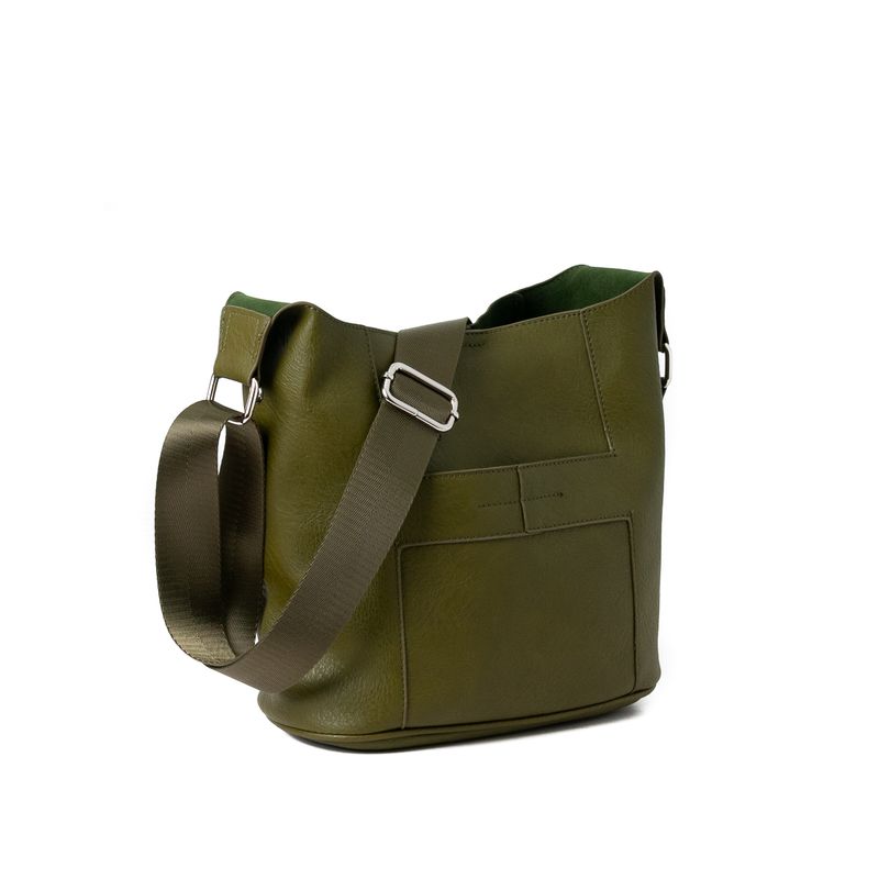 Anna liten crossbag - mørk grønn