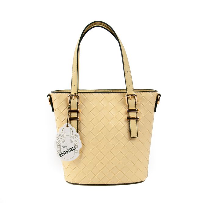 Huvudbild Ivy mini shopper - ljus gul - kompakt och stilren ...
