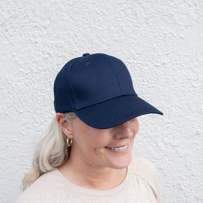 Hovedbilde Caps i bomull - marine