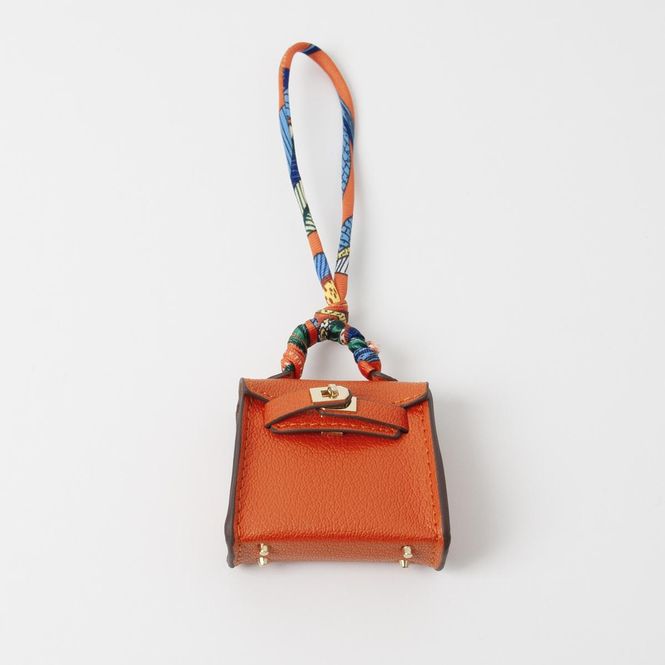 Hovedbilde Veskepynt MINI BAG - orange