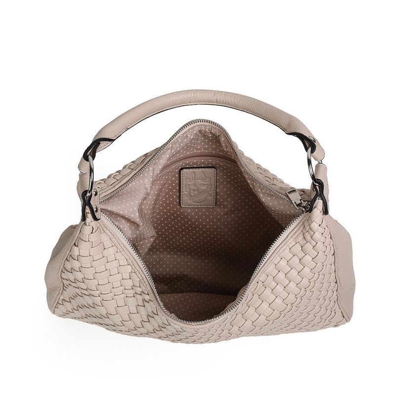 FIGARO flätad crossbag - beige