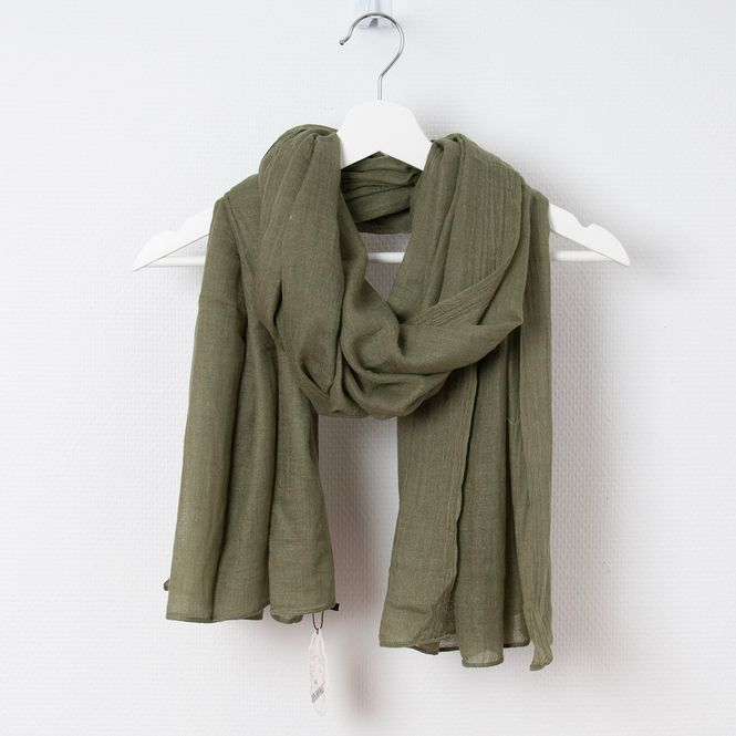 Huvudbild Scarf i modal - olivgrönt