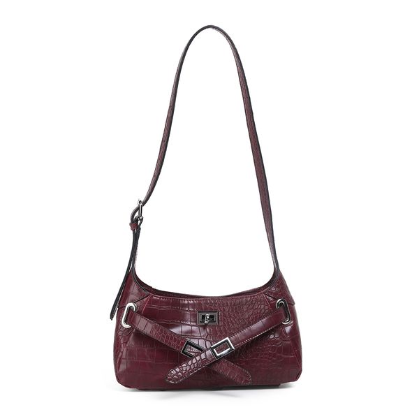 Hovedbilde GABRIELLE skulderveske i burgunder imitert ...