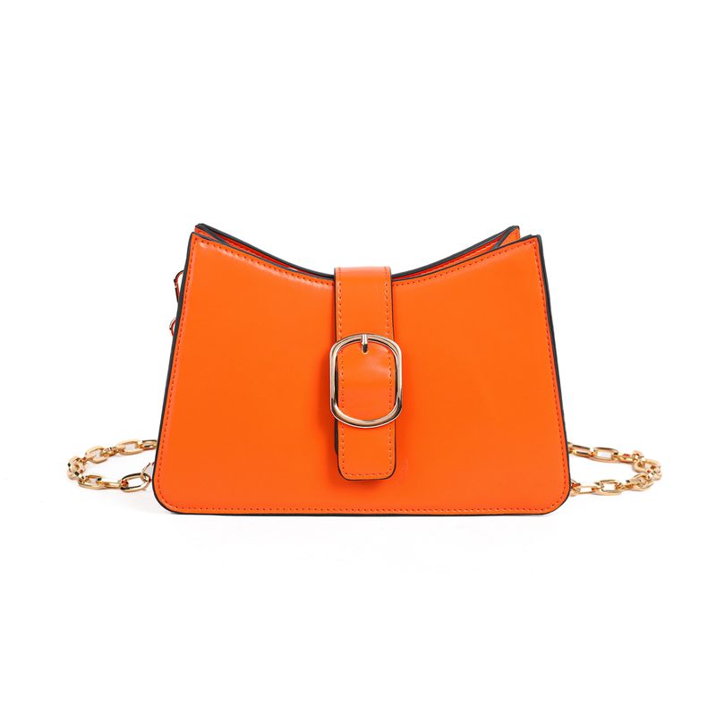 BOSTON clutch med spenne - orange