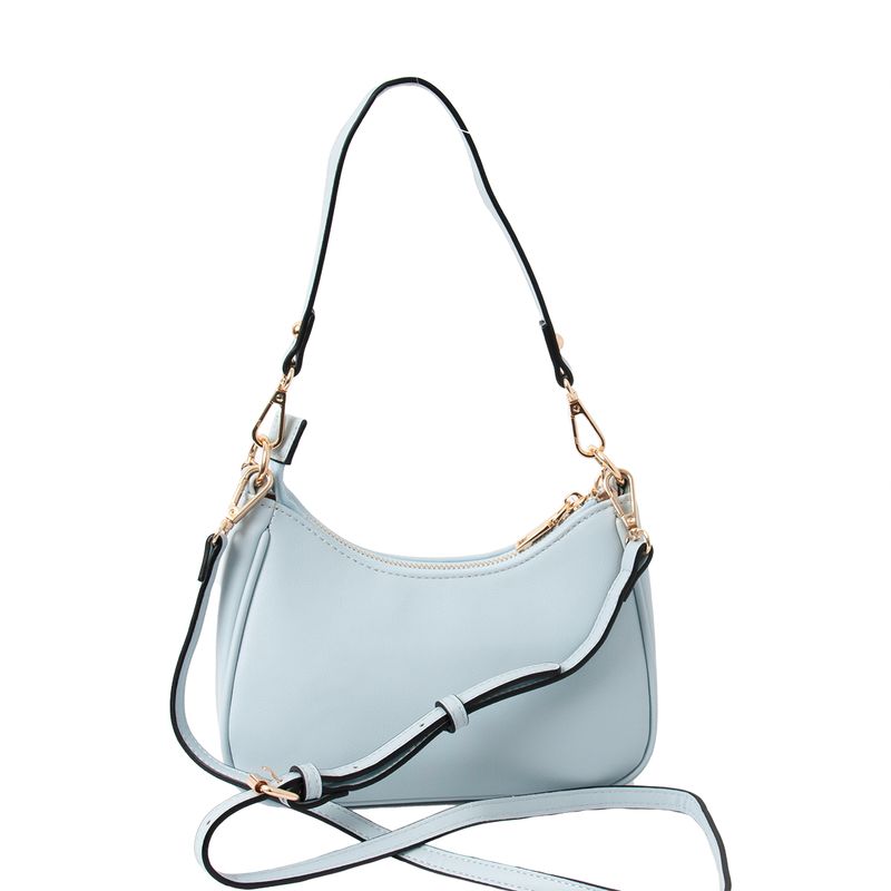 FIE Clutch med charmslenke - lys blå