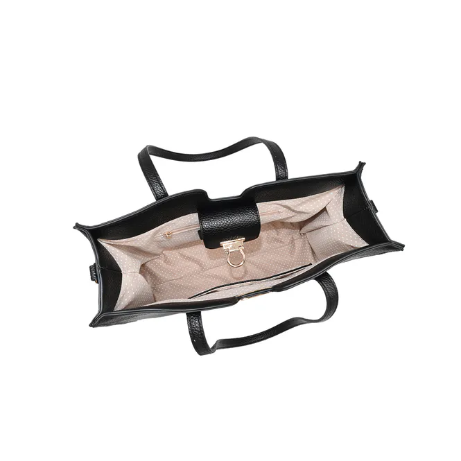 Hovedbilde INE shopper - svart - romslig veske i tidløst ...