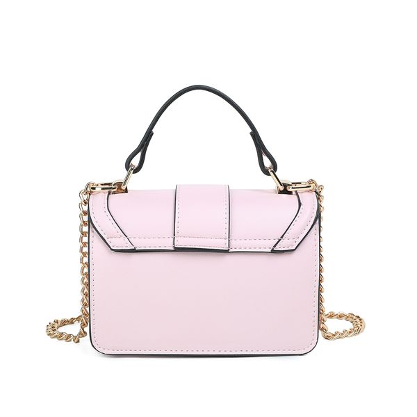 Hovedbilde FELICIA Clutch med stor glitterspenne - lys rosa