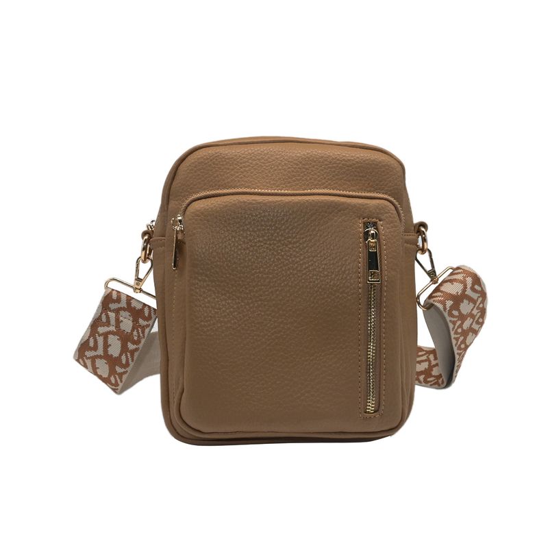 DINA stor citybag - cognac