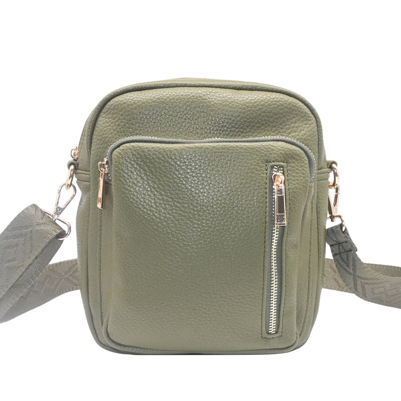DINA stor citybag - olivengrønn