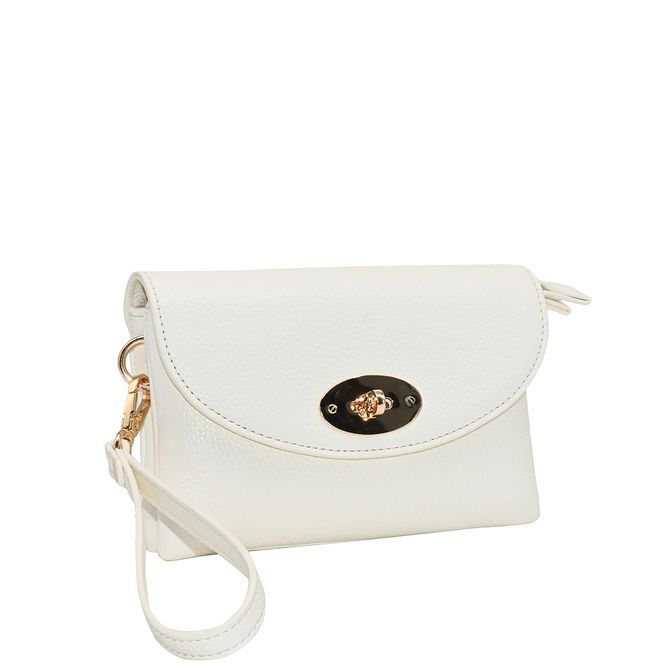 Hovedbilde DANIELLE clutch hvit